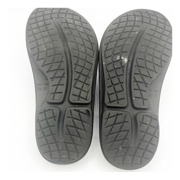 Oofos Slide Comfort Recovery Orthotic Slip On Sandal Black Womens 6 - Picture 3 of 7